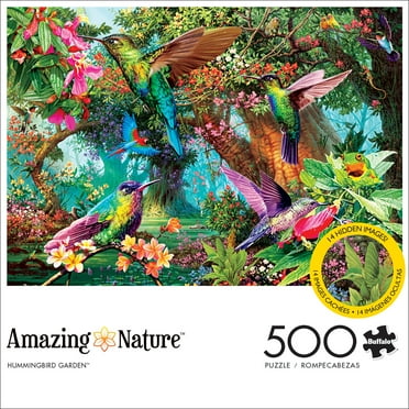 Buffalo Games Marvel Fantastic Four 500 Piece Jigsaw Puzzle - Colorful Comic Art Puzzle For Adults