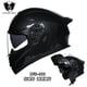 thumbnail image 4 of Casco modular de carreras con doble lente abatible, unisex, estándar para motocicleta, 4 of 5