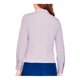 thumbnail image 2 of Blusa Ilusión Talla EG Botones funcionales al frente Gris, 2 of 3