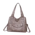 thumbnail image 2 of Bolso bandolera ajustable, suave y cómodo, ideal para viajes y uso diario. Camello, 2 of 9