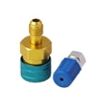 thumbnail image 4 of Conector De Aire Acondicionado Estable Para Automóvil Kit De Conector De Aire Acondicionado Automático Firme Adaptador De Conector De Aluminio Adaptador De Manguera De Acoplador Simple Exquisito Para seitruly VI004094-00, 4 of 7