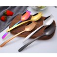 thumbnail image 5 of 304 Stainless Steel Thicken Spoon Creative 2-in-1 Fork Spoon Kitchen Gadget, 5 of 5