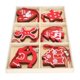 thumbnail image 2 of Adornos colgantes de madera para árbol de Navidad, accesorios decorativos, JM02033, 2 of 14