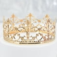 thumbnail image 5 of Cake Topper Realistic Looking Rust-proof Metal Crown Cake Topper Royal Themed Baby Shower Decoration for Home, 5 of 6