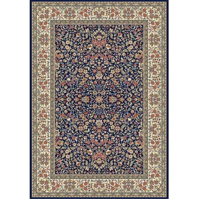 Dynamic Rugs AN24570783434 Ancient Garden 2 ft. x 3 ft. 11 in. 57078-3434 Rug - Blue/Ivory