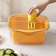 thumbnail image 1 of Amzcrzy Home Tool Vegetable Basket - Vegetable Basket with Cutting Tools Strain Wash and Vegetables Fruit Multi Function Kitchen Vegetable Washing Basket Dorm Room Essentials Kitchen Appliances, 1 of 6