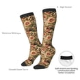 thumbnail image 4 of Xecao Animal Leopard Print Compression Socks for Both Men And Women for Running, Travel, Flight, Nurse, 4 of 6