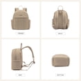 thumbnail image 5 of Lovevook Mini Backpack Purse for Daily Use, Cute Backpack for Women with Chic Puffer Fabric Ultra-Light & Easy Care, 5 of 7