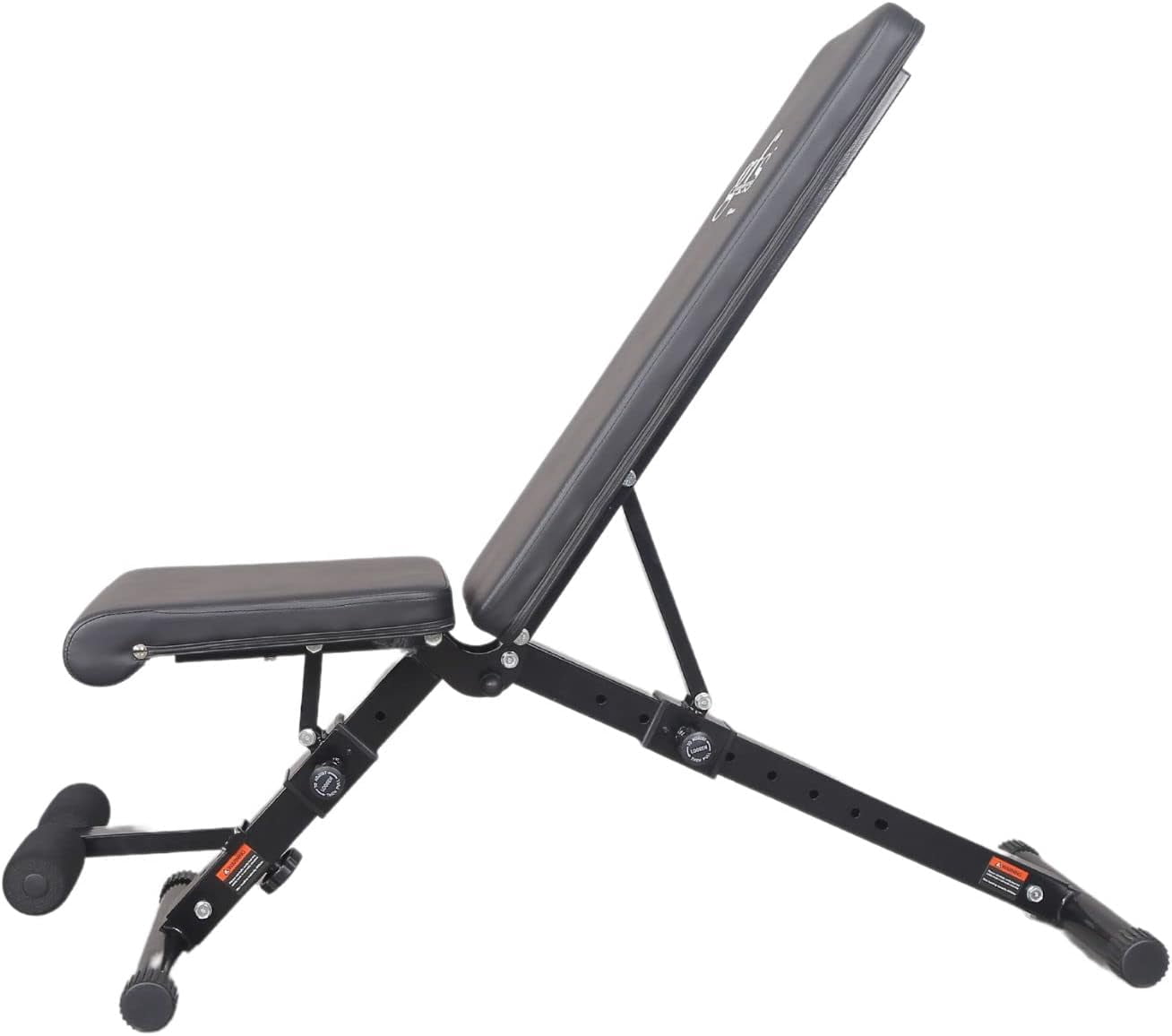 GFS Weight , 880 LBS, Adjustable Workout  Press Set Home Gym Strength Training, Removable Foot Catch for incline Flat Decline Sit Up , Full Body Fitness