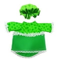 thumbnail image 3 of kkbbma under $5 2Pcs St Patrick's Day Decor, St. Patrick's Day Goose Costume, 23 Inch Yard Porch Goose Outfit, Green Shamrock Theme Decor, 3 Piece Holiday Goose Dress Set, 3 of 7