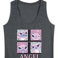 thumbnail image 3 of Disney - Lilo & Stitch - All The Expressions Of Angel - Women's Racerback Tank Top, 3 of 5
