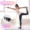 thumbnail image 3 of Pesas para tobillo y muñeca para mujer, juego de 2, brazaletes con peso de silicona ajustables, pulsera de peso con tiras ultraduraderas, 2 libras para yoga, pilates, barra, caminar, entrenamiento de, 3 of 7