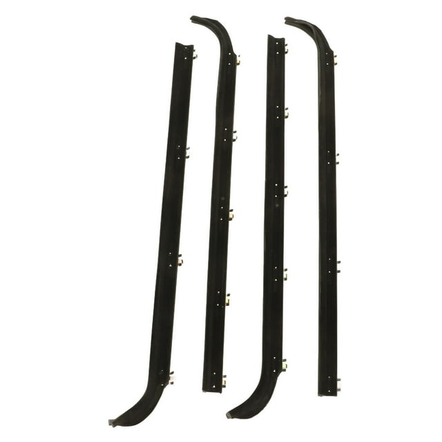 E7TZ1521452A, 4PCS Anti Aging Flexible Leak Resistant Car Window Weather Seal For Vehicle