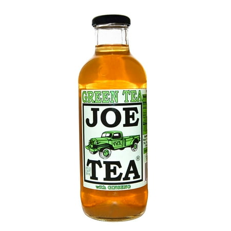 JOE TEA GREEN TEA 20 OZ GLASS BOTTLE