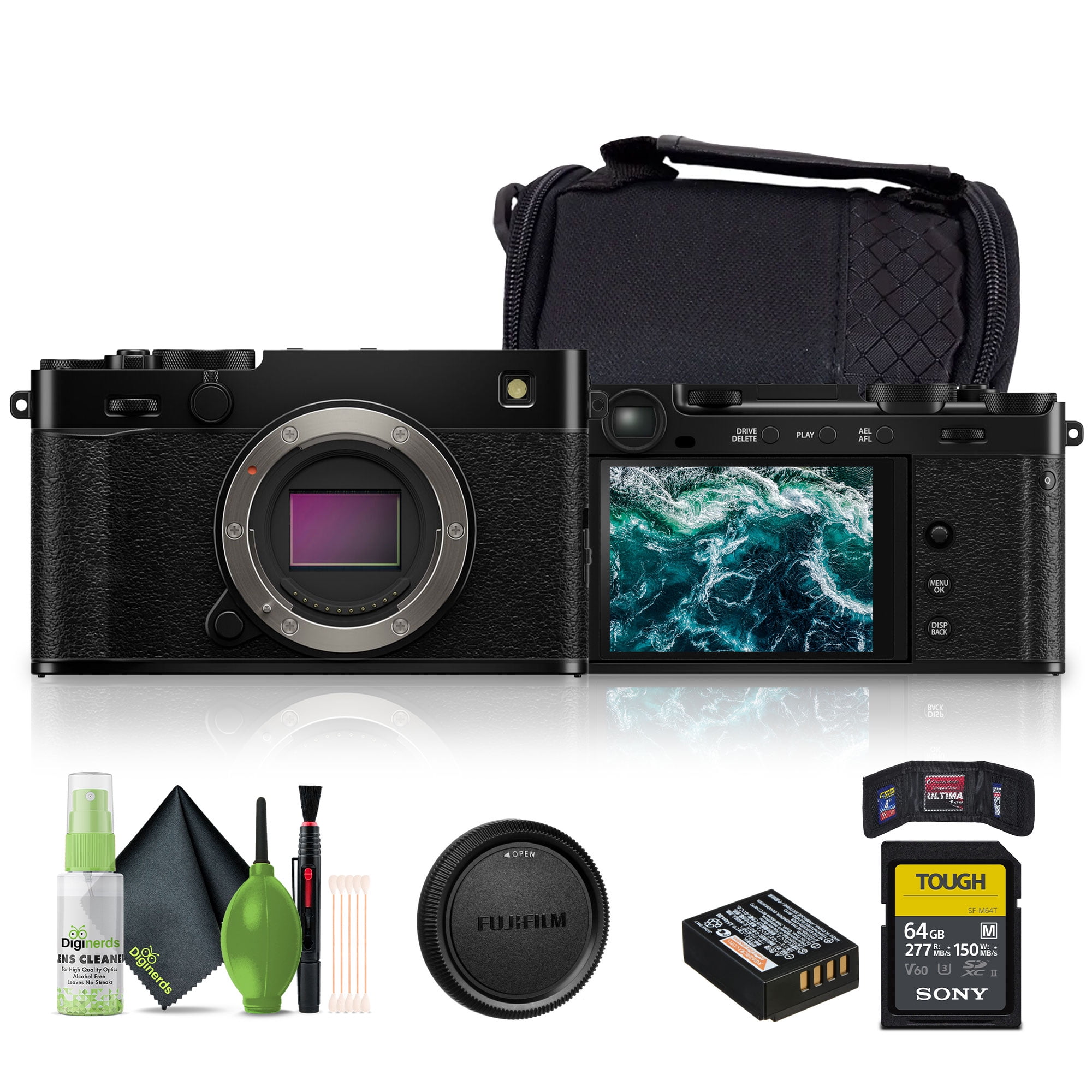 Fujifilm X100V 26.1MP 4K Digital Camera Black - Compact