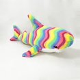 thumbnail image 5 of Tiburón de peluche colorido de 15-140cm, Animal relleno azul/rosa/gris, pez, muñeco suave, ballena, almohada para dormir, regalo Kawaii para chico, niña y niño, 5 of 5