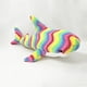 thumbnail image 5 of Tiburón de peluche colorido de 15-140cm, Animal relleno azul/rosa/gris, pez, muñeco suave, ballena, almohada para dormir, regalo Kawaii para chico, niña y niño, 5 of 5
