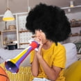 thumbnail image 4 of unbranded Peluca Afro Rizada Para Decoraciones Y Disfraces Con Cómodo Y Moderno, 4 of 6