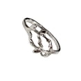 thumbnail image 4 of Anillo de rama de hoja Qarigey para mujer Aleación de Zinc Oro Plata 10piezas, 4 of 6