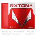 thumbnail image 1 of RXTON 1 3 5 Table Tennis Rubber Semi-tacky Internal Ennergy High Density Ping Pong Rubber with ITTF Approved RXTON 1 red, 1 of 6
