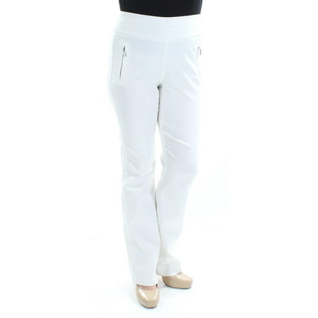 White Womens Pants - INC Womens White Pants Size: 10