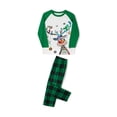 thumbnail image 3 of Pyjamas pour Enfants Tenue Parent-Enfant Costumes de Noël Patchwork à Carreaux Imprimés Vêtements d'Intérieur Col Rond Manches Longues Pyjamas Ensemble Deux Pièces pour Enfant Pyjamas Mignons en Liquidation, 3 of 3