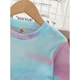 thumbnail image 4 of Luiryar Cool Kids Tie Die Pants Set, Multi Color Long Sleeve Tops Pants, 4 of 9