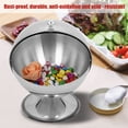 thumbnail image 4 of Cergrey Stainless Steel Spherical Seasoning Bottle  Restaurant Kitchen Spice Storage Container Bowl    , Spice Container, Seasoning Jar, 4 of 7