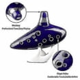 thumbnail image 2 of Zelda Ocarina With Song Book , 12 Hole Alto C Zelda Ocarinas, 2 of 5