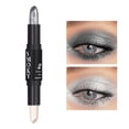 thumbnail image 3 of Double Head Highlighter Stick Shadow Nose Concealer Stick High Pearl Eyeshadow Beauty Eye Shadow Stick Makeup Cosmetics Eye Brightener Stick Rotatable Eye Shadow Pencil, 3 of 3