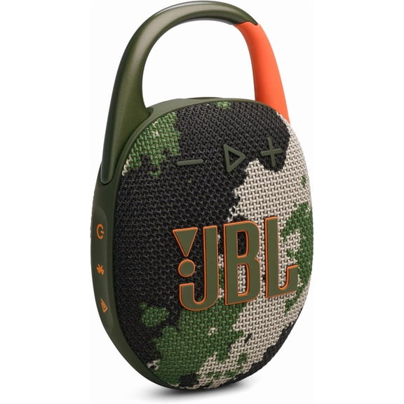 JBL Clip 5 - Ultra-Portable Waterproof Speaker - Camo (Sold Without Manufacturer Warranty)