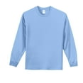 thumbnail image 5 of Port & Company Tall Long Sleeve Essential Tee-2XLT (Light Blue), 5 of 6