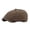 Coffee, variant on Men's Herringbone Tweed Newsboy Cap Classic Wool Blend Flat Cap Adjustable Vintage Hat