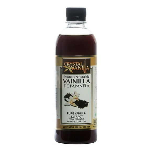 Extracto De Vainilla Puro Natural De Papantla 500ml Crystal Crystal Original
