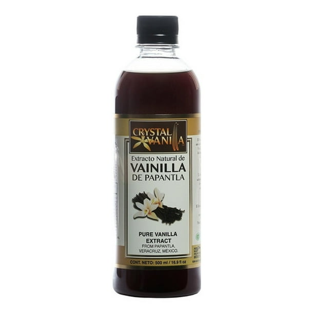 Extracto De Vainilla Puro Natural De Papantla 500ml Crystal Crystal Original