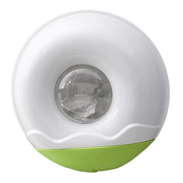 Estuche de almacenamiento con tapa envolvente montada, organizador de cocina multiusos de gran capacidad Verde