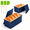 Blue with White Interior-2.2LB & 1LB, variant on 2pack Bread Loaf Pan With Lids 1 Lb Dough Capacity Non-stick Carbon Steel Pullman For Homemade Sandwich And Sourdough Corrugated