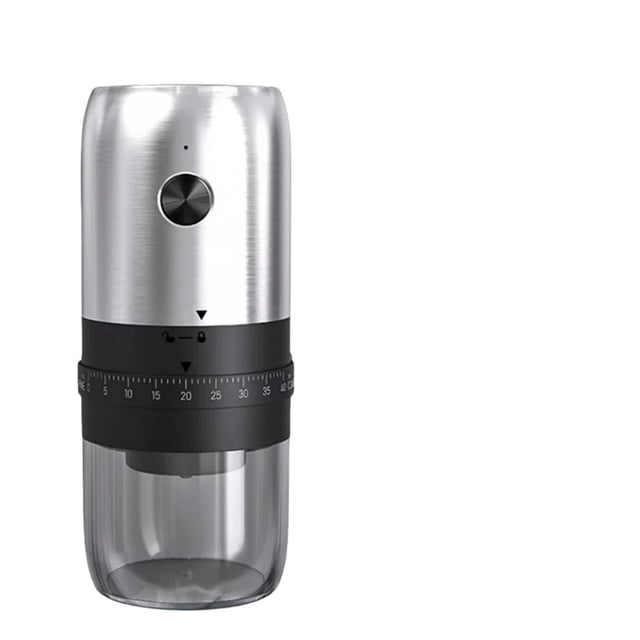 Portable Coffee Grinder Electric USB Rechargeable Home Outdoor Blender External Adjustable ,Easy to Operate