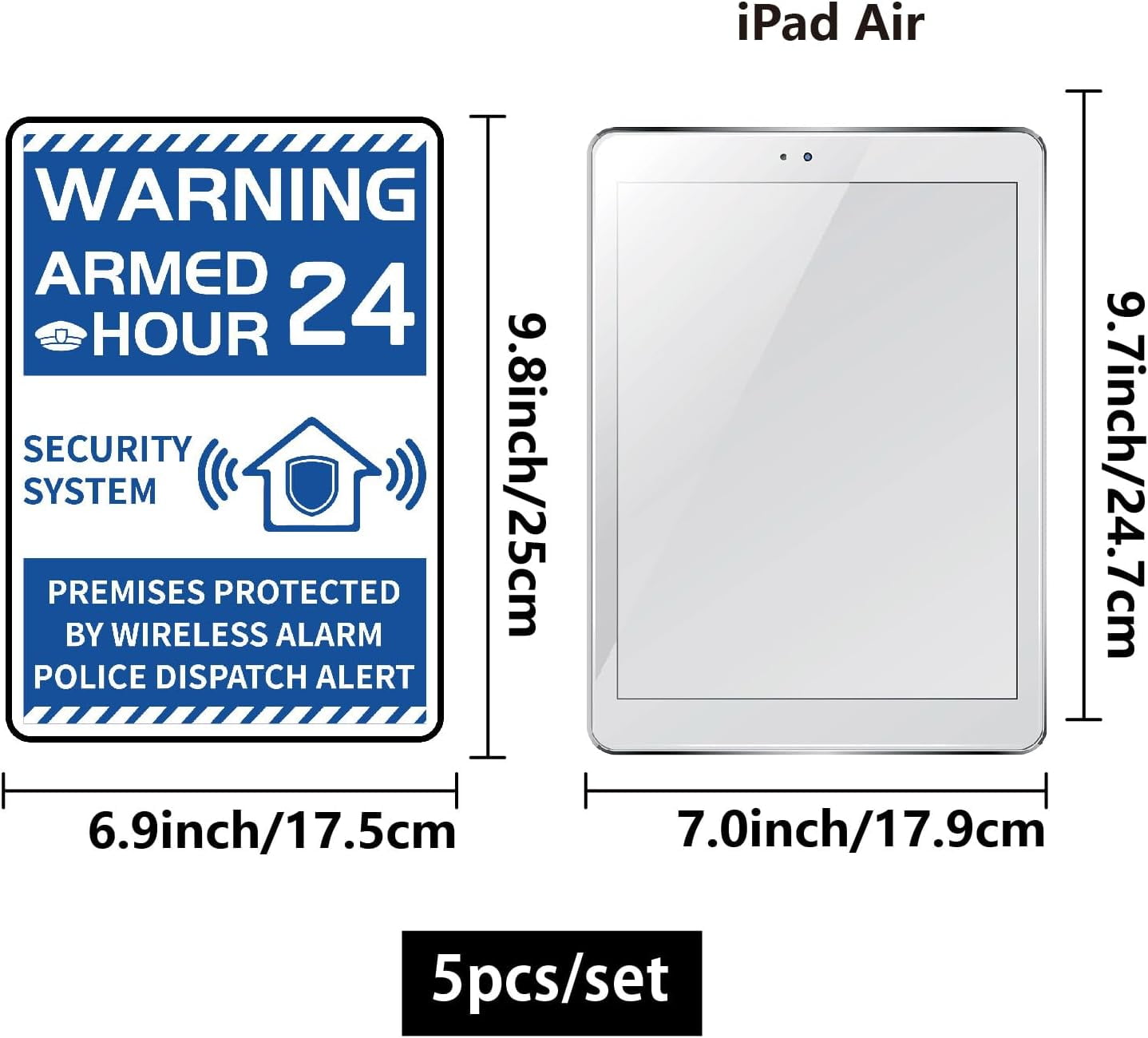 5Pcs OSHA Law 1729.17B Warning Sign Sticker 10 × 7In PVC Self Adhesive Notice Paster Safety Label for Office Indoor Outdoor Workplace Rectangle Danger Remind Keep Hands Down Strong Adhension