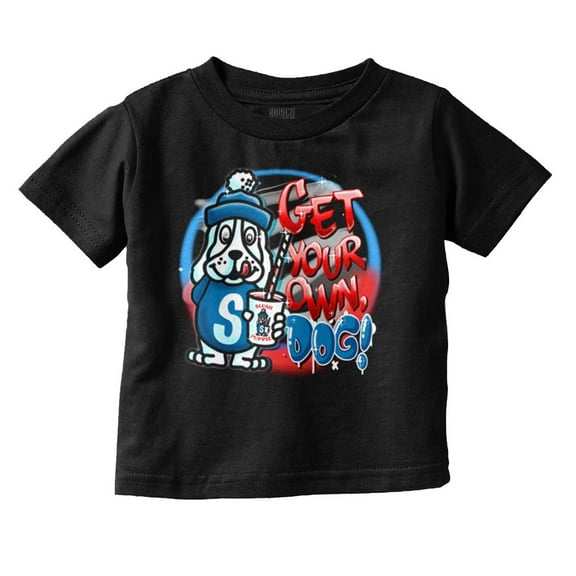 Airbrushed Slush Puppie Get Your Own Toddler Boy Girl T Shirt Infant Toddler Brisco Brands 12M