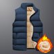 thumbnail image 4 of Chalecos de talla grande para hombre Ropa Chaquetas de invierno Abrigo sin mangas 2024 Moda de piel Chaleco de talla grande Chaleco térmico Chaleco de polar Ropa masculina, 4 of 5