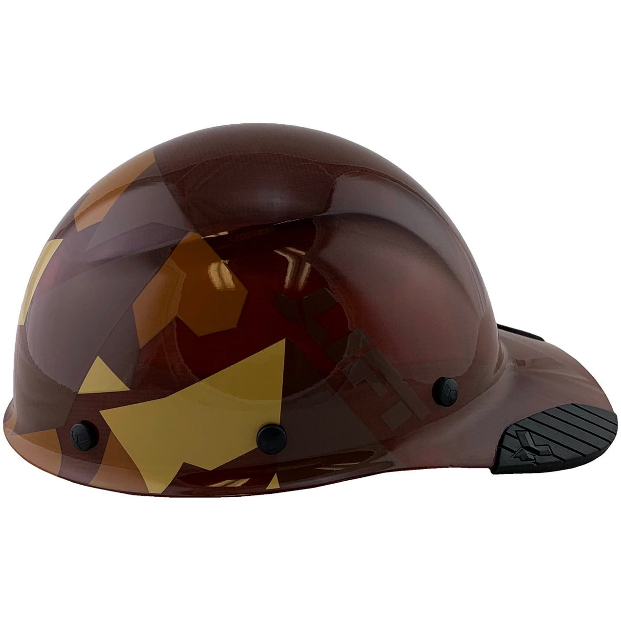 DAX Fiberglass Composite Hard Hat - Cap Style 5050 Desert Camo Natural Tan with Tote