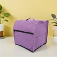 thumbnail image 4 of SWETRACE Funda Para Máquina De Coser Con Bolsillos Contra Polvo En Color Morado Para Uso En Casa, 4 of 6