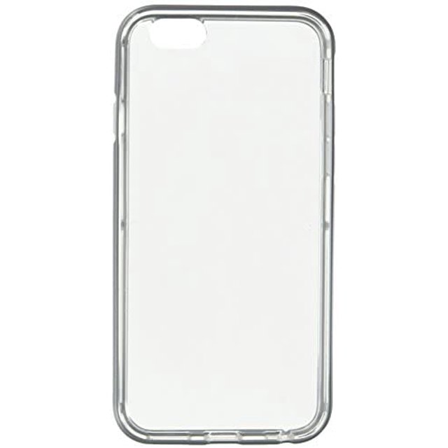 Dream Wireless iPhone 6 4.7-Inch Hybrid Case Ultra Thin Agua - Retail Packaging - Clear/Gray Frame