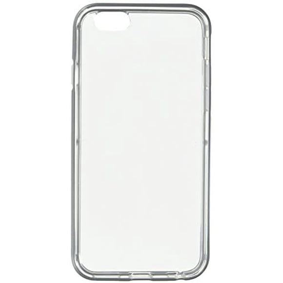 Dream Wireless iPhone 6 4.7-Inch Hybrid Case Ultra Thin Agua - Retail Packaging - Clear/Gray Frame
