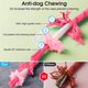 thumbnail image 2 of Correa para perros de nailon reflectante, negra, ajustable, resistente y de alta calidad, de 150 cm, para perros grandes o medianos, ideal para correr, trotar y hacer senderismo (rosa)., 2 of 5