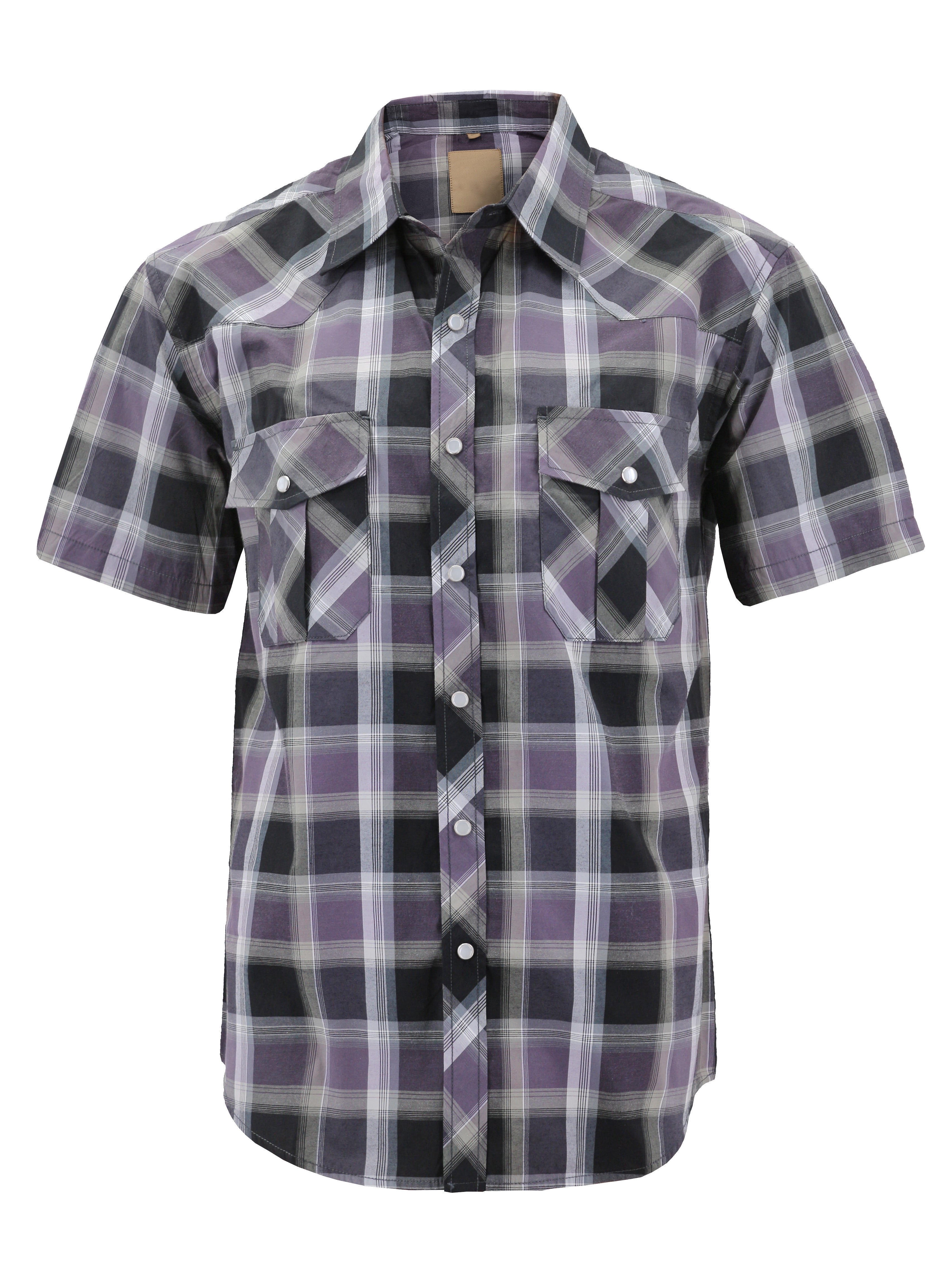 Men's Western Short Sleeve Button Down 