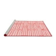 thumbnail image 2 of Ahgly Company Machine Washable Indoor Square Solid Red Modern Area Rugs, 4' Square, 2 of 4