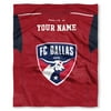 MLS FC Dallas "Jersey" Personalized Silk Touch Throw Blanket
