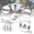thumbnail image 2 of Yeacher 34PCS Chrome Vanadium Steel Pressure Batch Sleeve Group Sets SleeveHead Machine Motor Repairing Tool Wrench Socket Set Torx Bits, 2 of 7